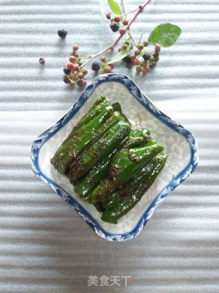 虎皮海椒的做法