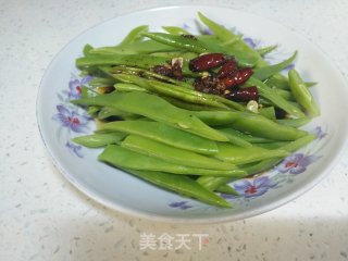 凉拌麻辣扁豆的做法