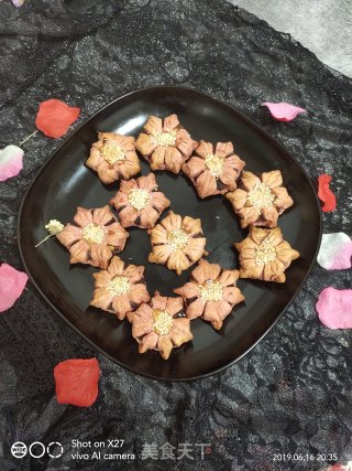 桃花酥的做法