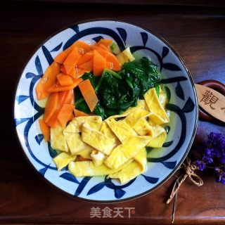 菠菜蛋皮汤的做法