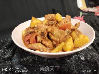 土豆啤酒焖排骨的做法