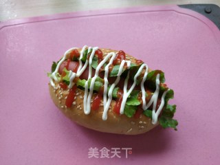 热狗面包的做法