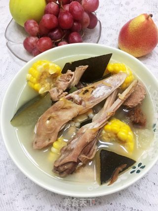 冬瓜薏米煲番鸭（消暑去湿汤）的做法
