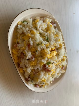 蛋炒饭的做法