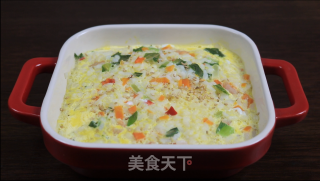 杂蔬蒸饭的做法