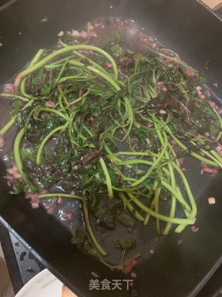 清炒红米苋的做法