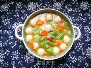 丝瓜炖鱼丸的做法
