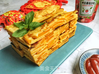 千层南瓜饼的做法