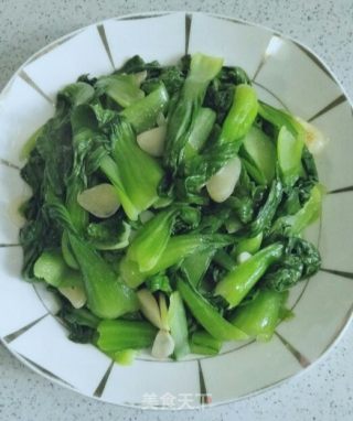 清炒油菜的做法