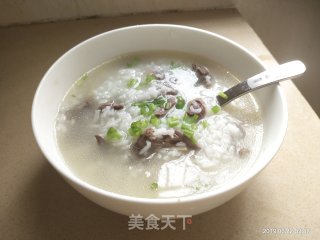 鸭杂粥的做法