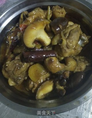 香菇鸡块的做法