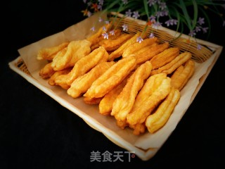 脆皮油条的做法