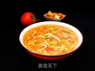 “酸甜美食”酸辣肉丝汤的做法