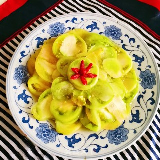 腌青番茄的做法
