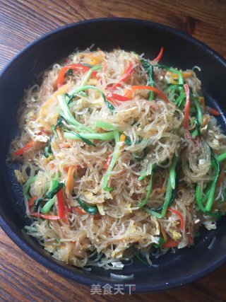 爱心炒米粉的做法