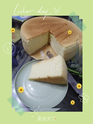 十寸戚风蛋糕的做法