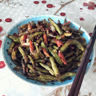 干煸豆角的做法