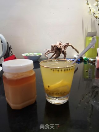 百香果柠檬蜂蜜茶的做法