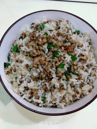 红肉炒饭