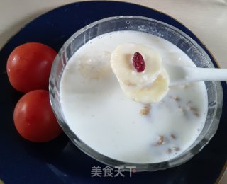 牛奶坚果麦片的做法