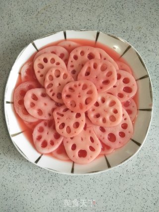 酸甜藕片的做法