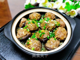 酿香菇粉丝煲的做法