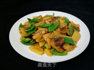 青椒土豆片的做法