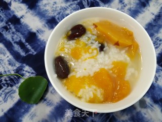 红枣糯米南瓜粥的做法