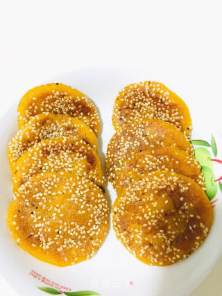 芝麻南瓜饼的做法