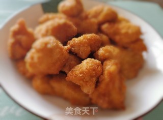 自制简易鸡米花的做法