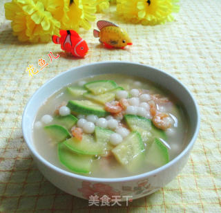 开洋西葫芦煮小圆子的做法