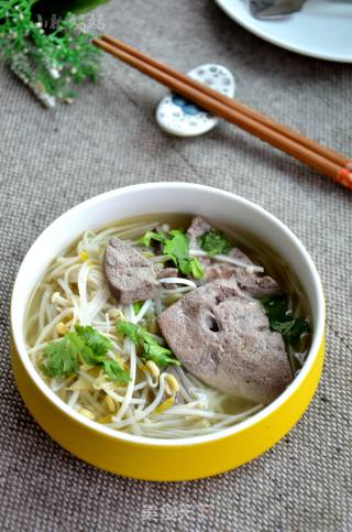 豆芽猪肝汤的做法