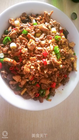 煸炒芦花鸡的做法
