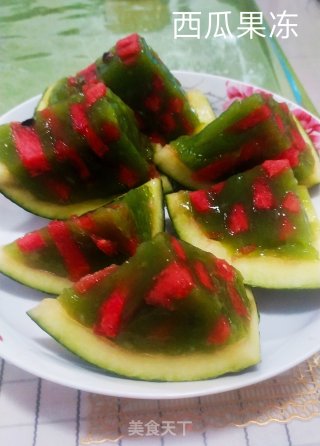 果冻西瓜的做法