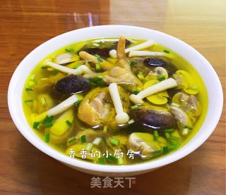 菌菇鸡汤的做法