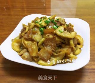 五花肉烧瓠子干的做法