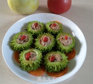 蒸苦瓜酿肉的做法