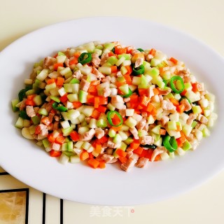 炒三丁的做法