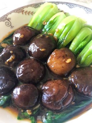 香菇青菜的做法