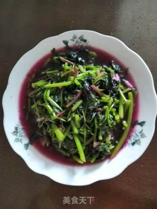 炒苋菜的做法