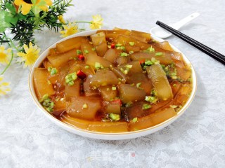 凉拌绿豆粉的做法