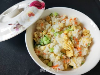 炒米饭的做法