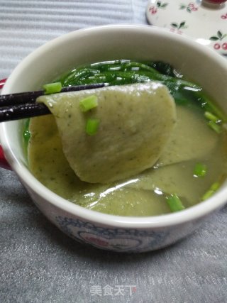 菠菜面块的做法