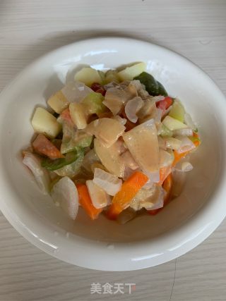 沙拉杂疏的做法