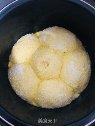 电饭锅版面包~的做法