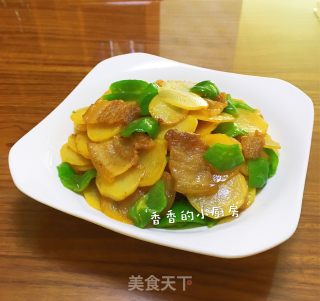 青椒土豆片的做法