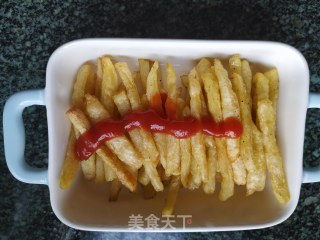 土豆薯条（烤箱版）的做法