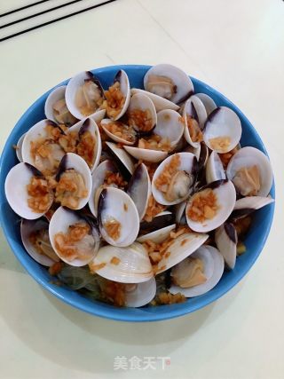 粉丝蒸白贝的做法