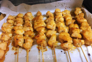 蜂蜜烤肉串的做法