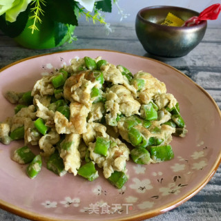 菜豆炒蛋的做法
